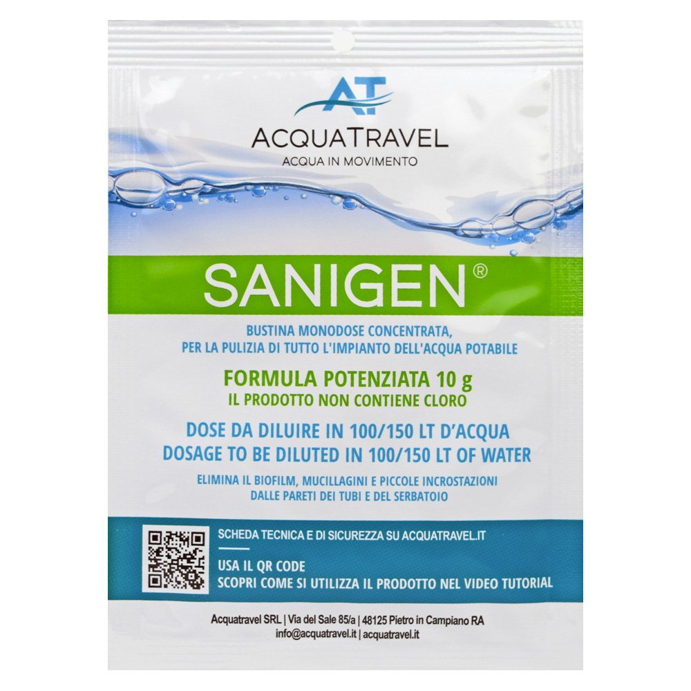 ACQUATRAVEL SANIGEN – confezione con 2 bustine